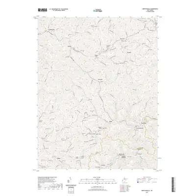 2019 Map of Griffithsville, 2019 Print