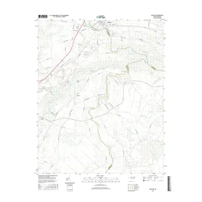 2016 Map of Grifton, 2016 Print