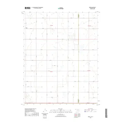 2018 Map of Griggs, 2018 Print