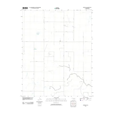 2010 Map of Griggs NE, 2010 Print