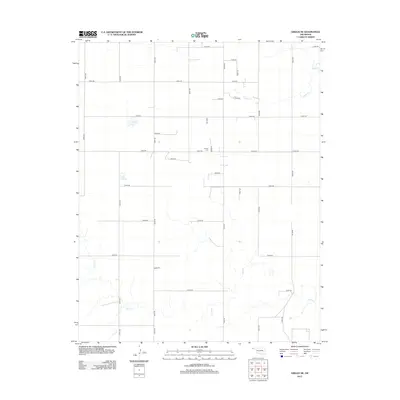 2012 Map of Griggs NE, 2012 Print