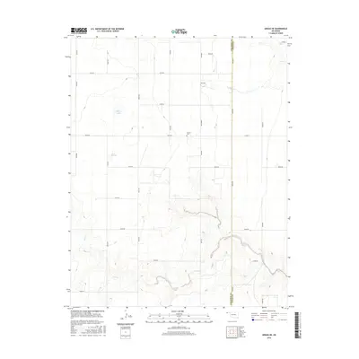 2016 Map of Griggs NE, 2016 Print