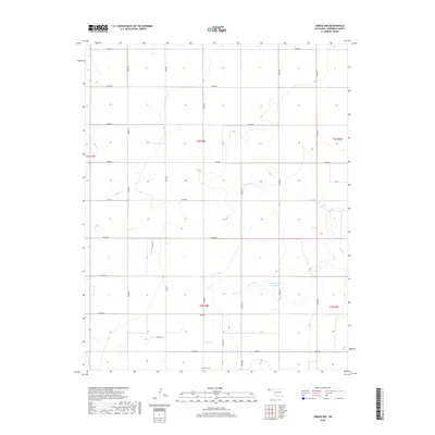 2018 Map of Griggs NW, 2018 Print