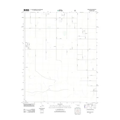2012 Map of Griggs SW, 2012 Print