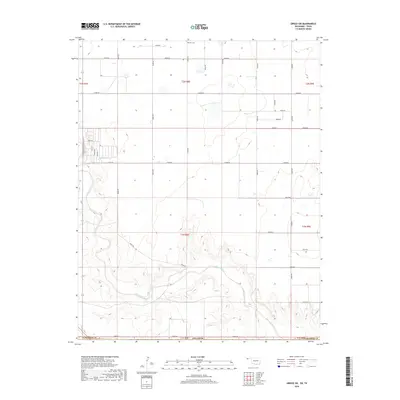 2018 Map of Griggs SW, 2018 Print