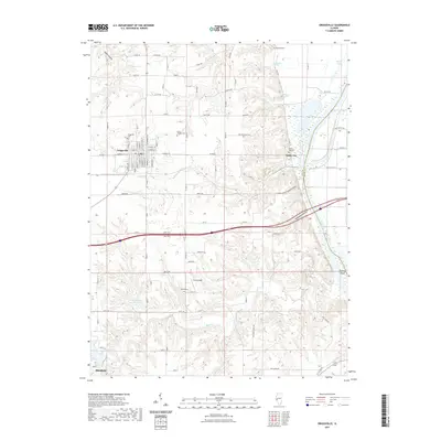 2021 Map of Griggsville, 2021 Print