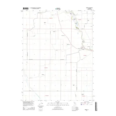 2015 Map of Grimes, 2015 Print