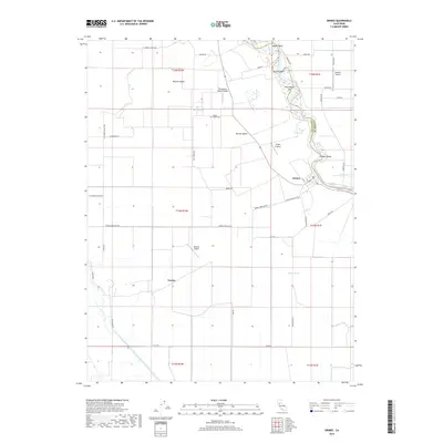 2018 Map of Grimes, 2018 Print