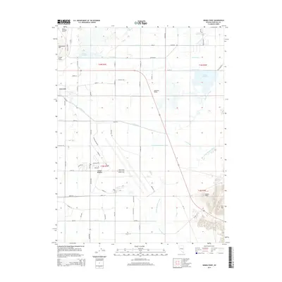 2014 Map of Grimes Point, 2014 Print