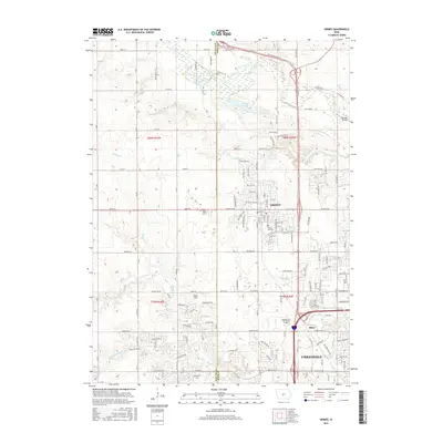 2015 Map of Grimes, 2015 Print