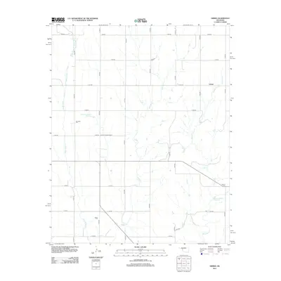2012 Map of Grimes, 2012 Print