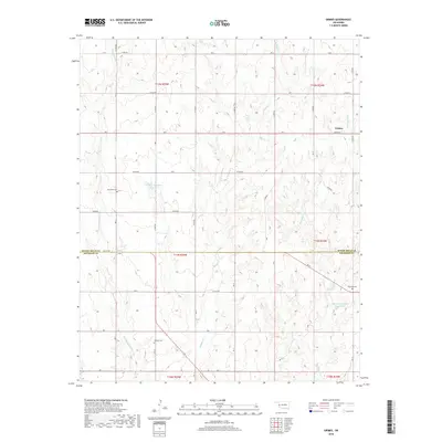 2018 Map of Grimes, 2018 Print