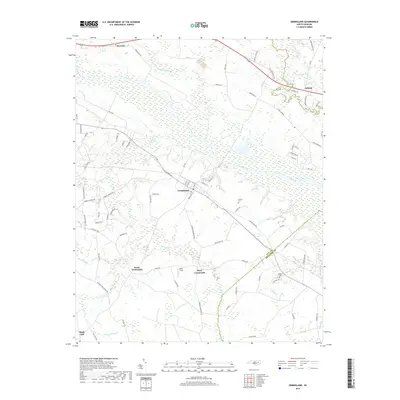 2019 Map of Grimesland, 2019 Print