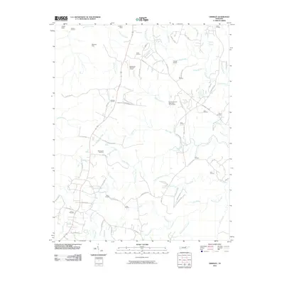 2010 Map of Grimsley, 2010 Print