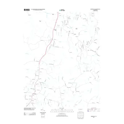 2013 Map of Grimsley, 2013 Print