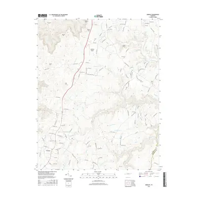2016 Map of Grimsley, 2016 Print