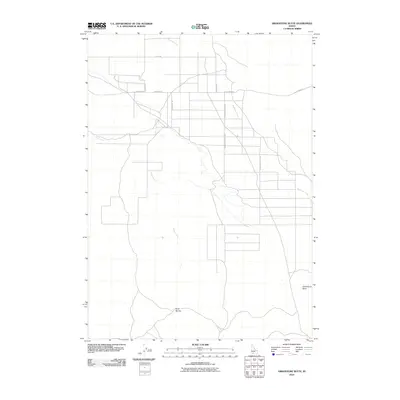 2010 Map of Grindstone Butte, 2010 Print