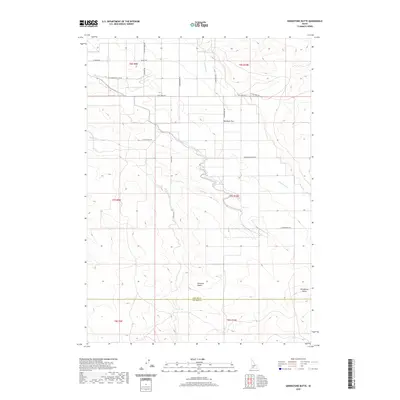 2020 Map of Grindstone Butte, 2020 Print