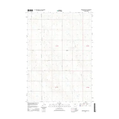 2015 Map of Grindstone Butte, 2015 Print