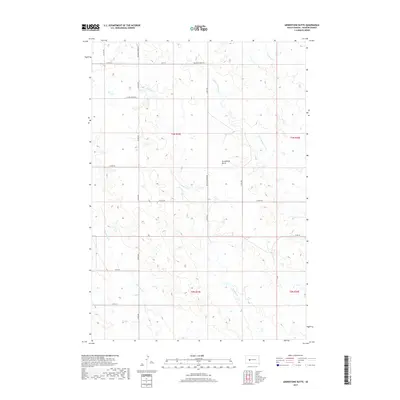 2017 Map of Grindstone Butte, 2017 Print