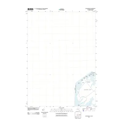 2011 Map of Grindstone Island, 2011 Print