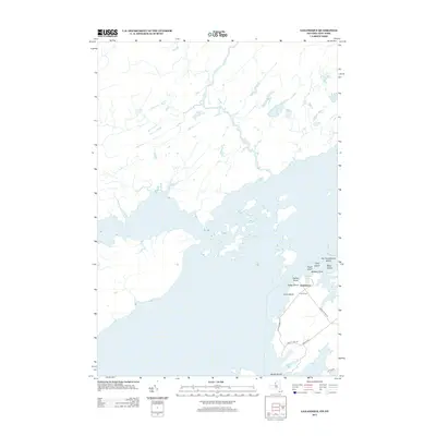 2013 Map of Grindstone Island, 2013 Print