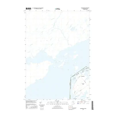 2016 Map of Grindstone Island, 2016 Print