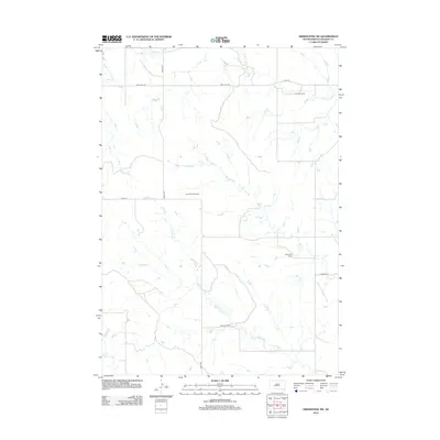 2012 Map of Grindstone SW, 2012 Print