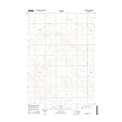 2015 Map of Grindstone SW, 2015 Print