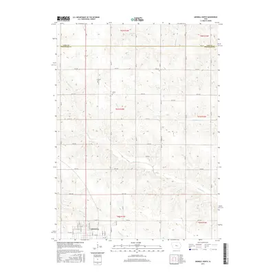 2015 Map of Grinnell North, 2015 Print