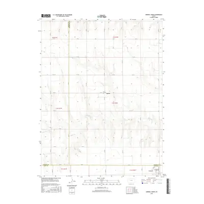 2015 Map of Grinnell North, 2015 Print