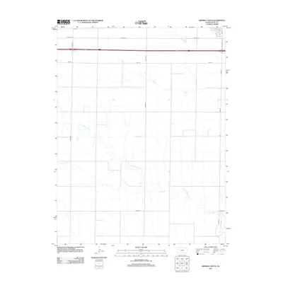 2012 Map of Grinnell South, 2012 Print