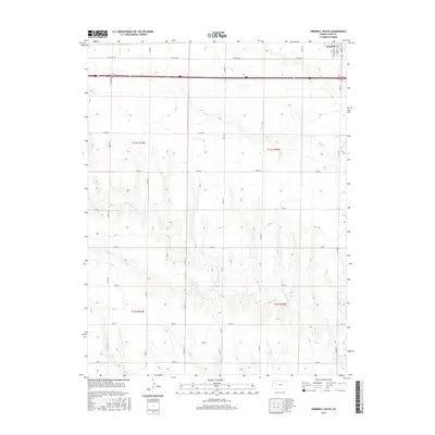 2015 Map of Grinnell South, 2015 Print