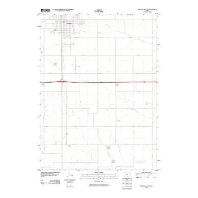 2010 Map of Grinnell South, 2010 Print