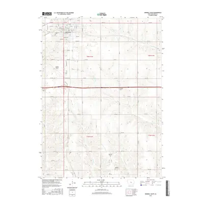 2015 Map of Grinnell South, 2015 Print