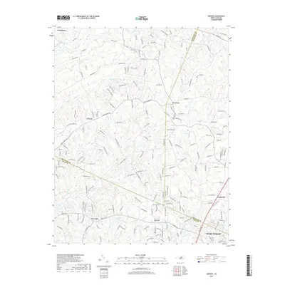 2019 Map of Grissom, 2019 Print