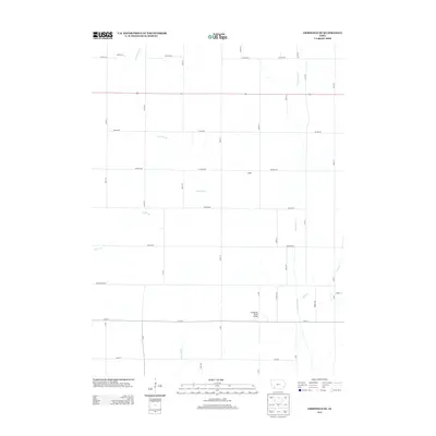 2013 Map of Griswold NE, 2013 Print