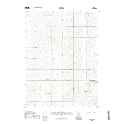 2018 Map of Griswold NE, 2018 Print