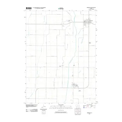 2010 Map of Griswold, 2010 Print