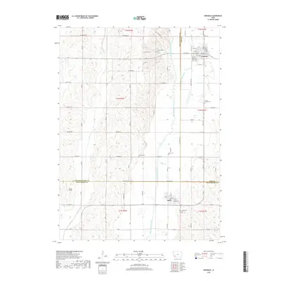 2018 Map of Griswold, 2018 Print