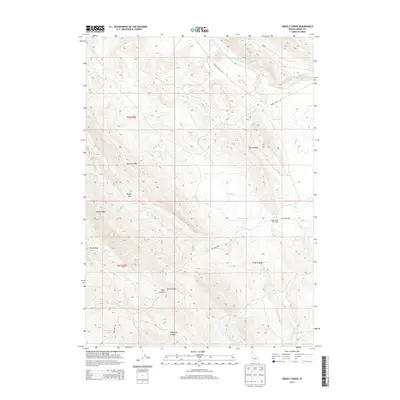 2013 Map of Grizzly Creek, 2013 Print