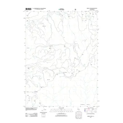 2012 Map of Grizzly Peak, 2012 Print