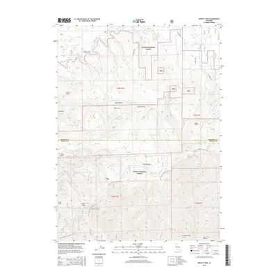 2015 Map of Grizzly Peak, 2015 Print