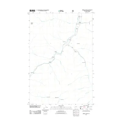 2011 Map of Grizzly Point, 2011 Print