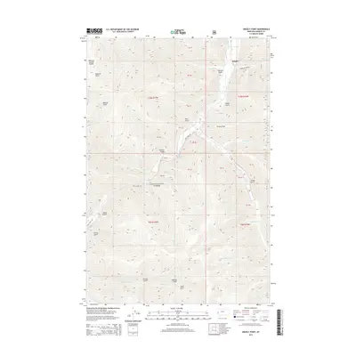 2014 Map of Grizzly Point, 2014 Print