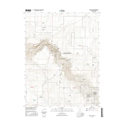 2016 Map of Grizzly Ridge, 2016 Print