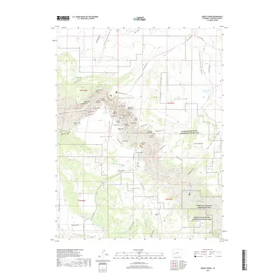 2019 Map of Grizzly Ridge, 2019 Print