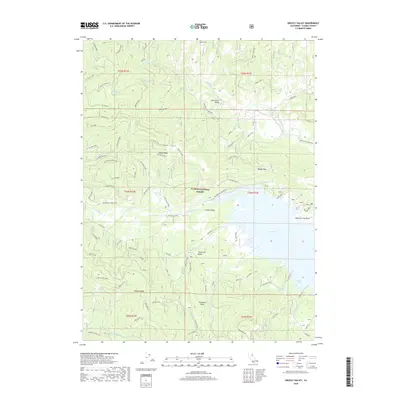2018 Map of Grizzly Valley, 2018 Print