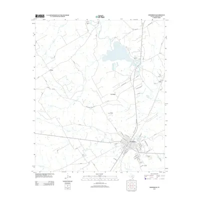 2013 Map of Groesbeck, 2013 Print