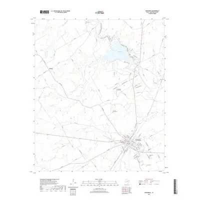 2019 Map of Groesbeck, 2019 Print